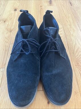 All Saints Men's Black Suede Chukka Boots